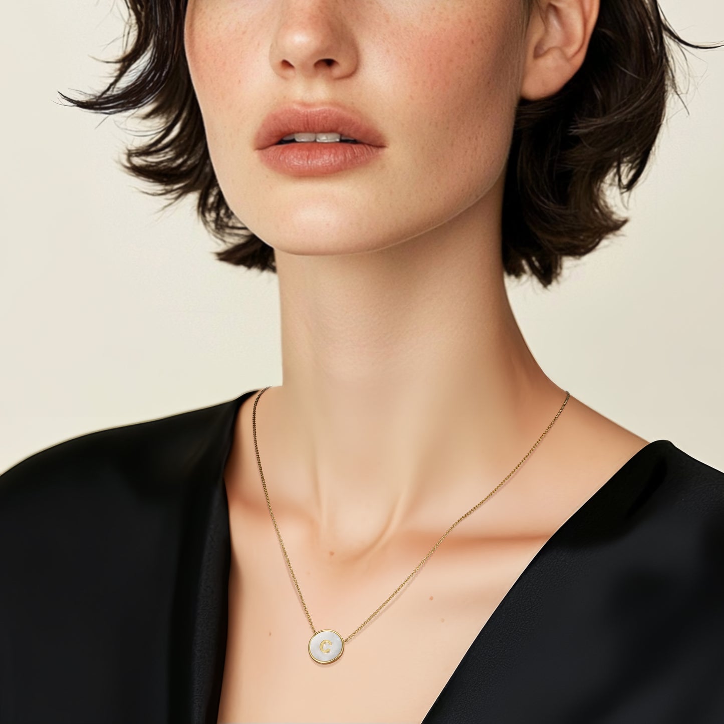 Custom Zodiac Initial Necklace - 925 Silver Pendant with Birthstone | 18K Gold or Rhodium Plated | Free Engraving